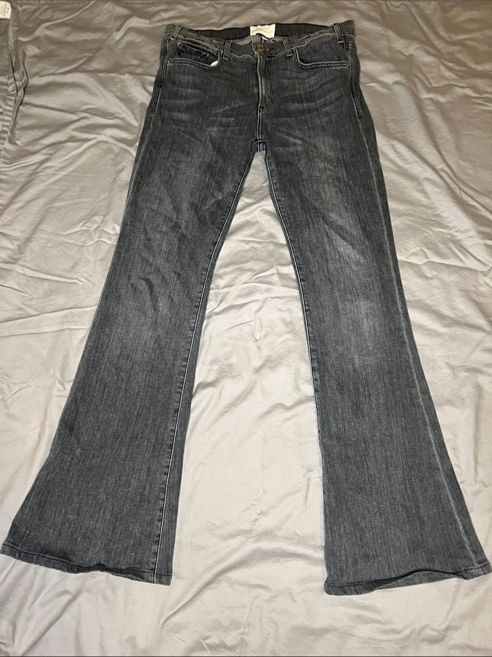 McGuire Flare Jeans Majorelle grey denim. Sz. 28
